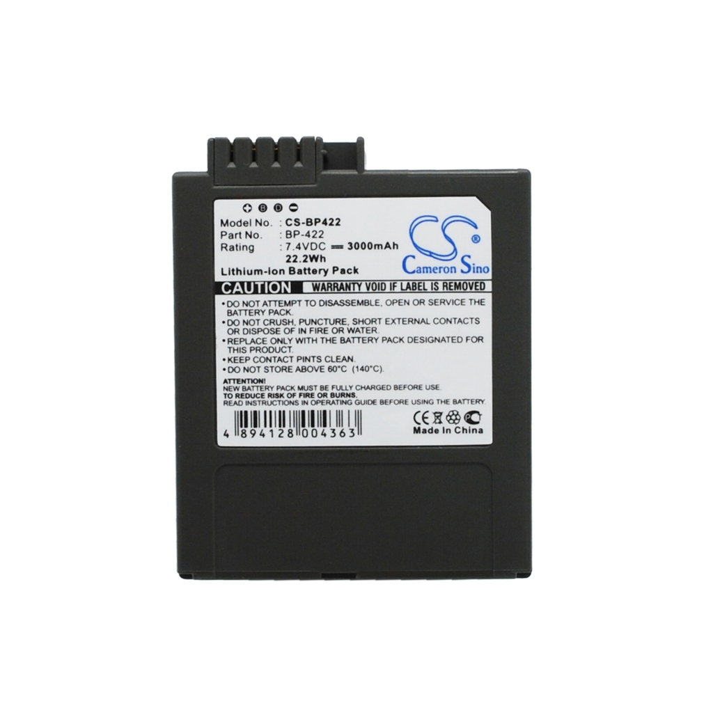 Battery for Canon MVX10i