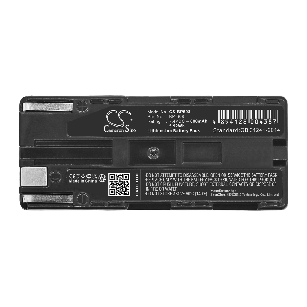Battery for Canon V72