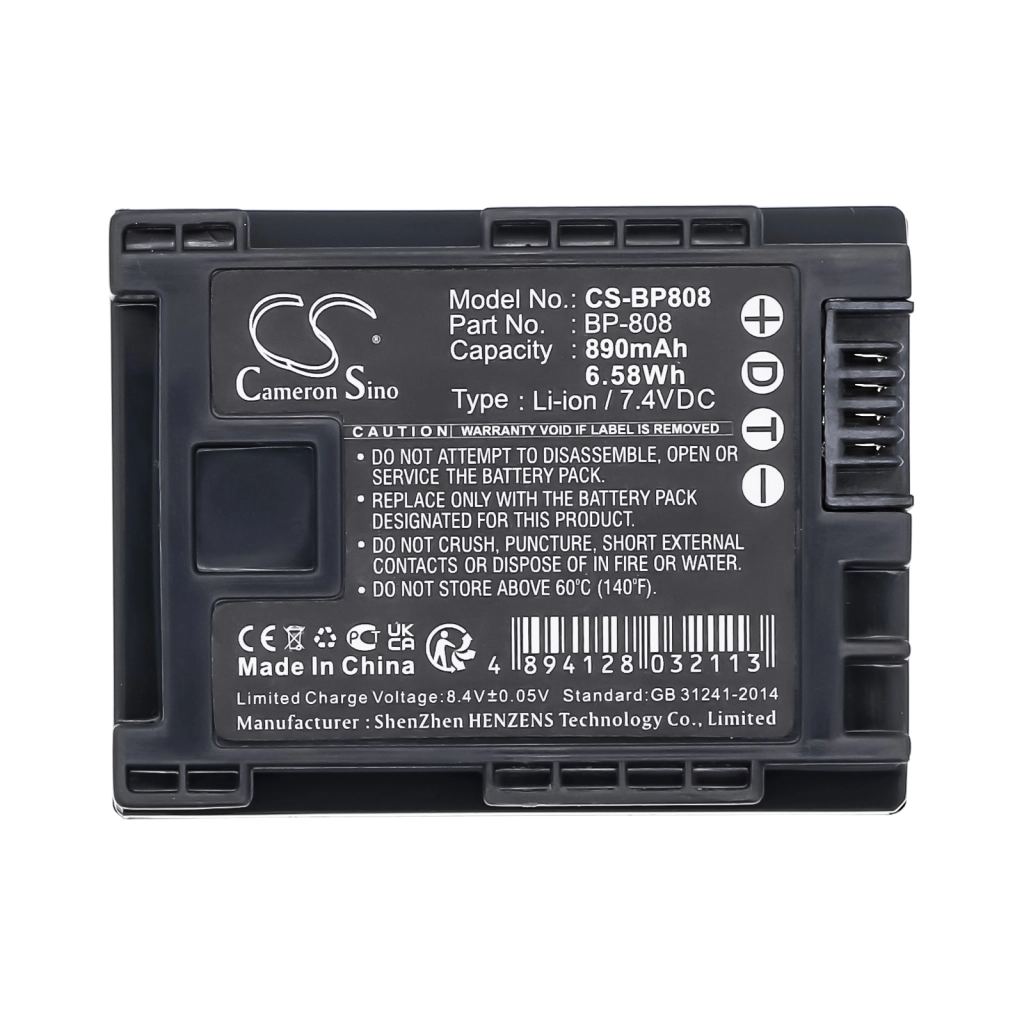 Camera Battery Canon VIXIA HF S20