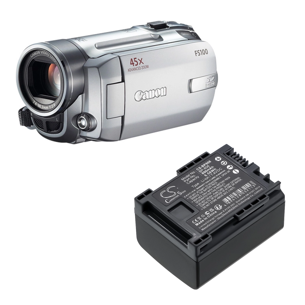 Camera Battery Canon VIXIA HF S20