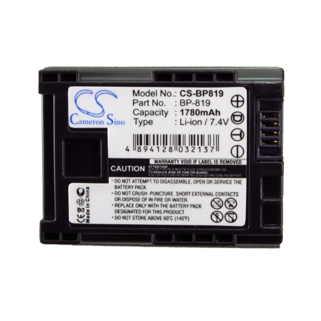 Înlocuire compatibilă pentru bateria Canon BP-819