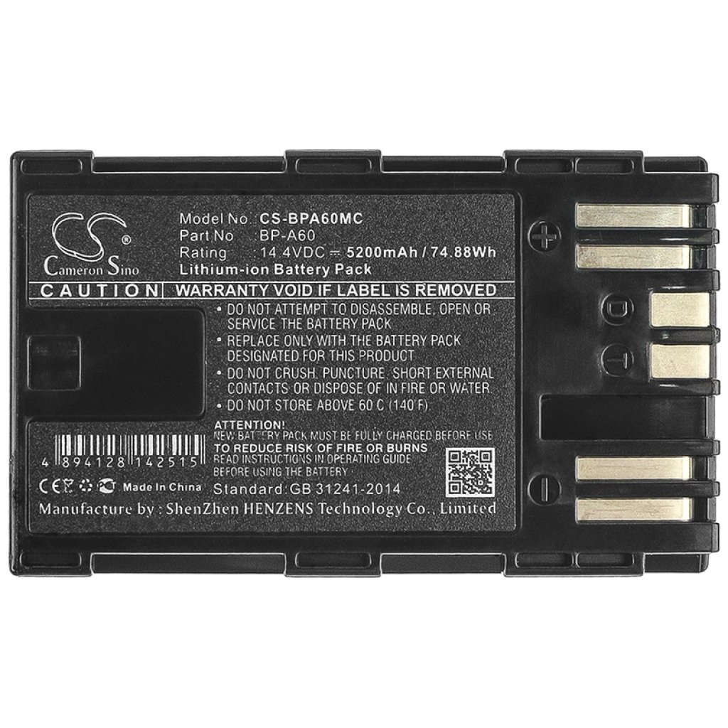 Înlocuire compatibilă pentru bateria Canon BP-A60