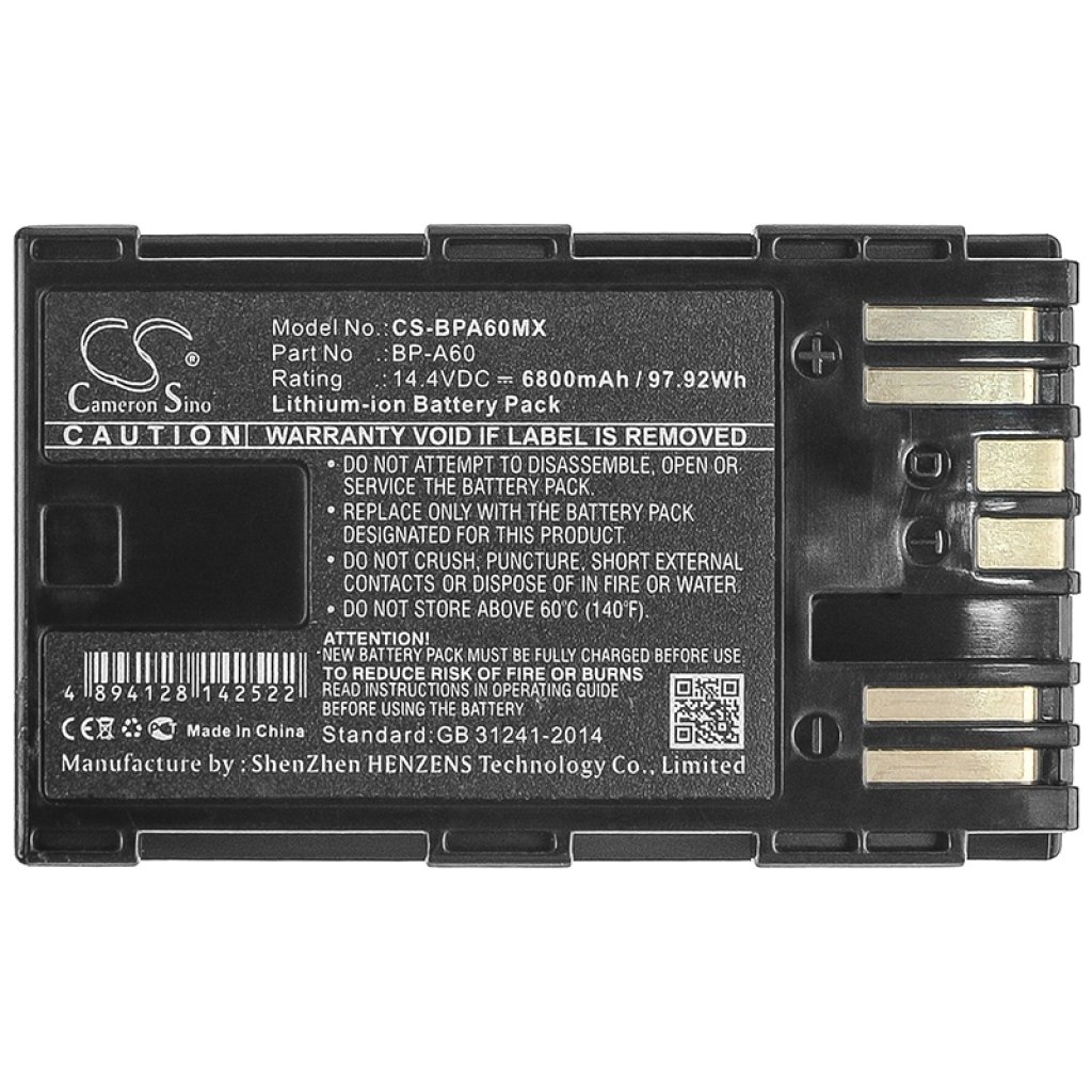 Înlocuire compatibilă pentru bateria Canon BP-A60