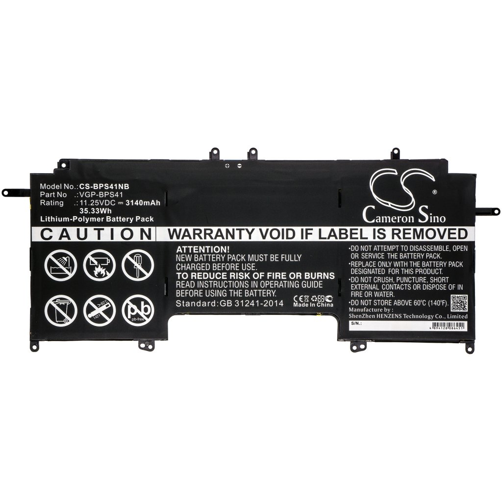 Înlocuire compatibilă pentru bateria Sony VGP-BPS41
