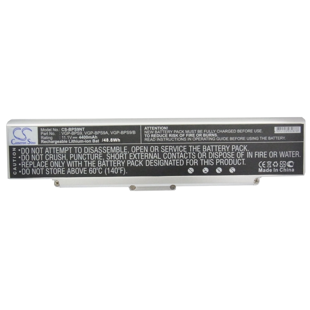 Notebook battery Sony VAIO VGN-AR870EA