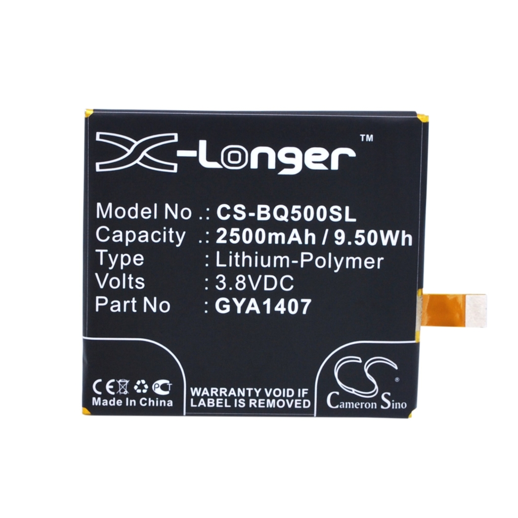 Battery for Bq Aquaris E5