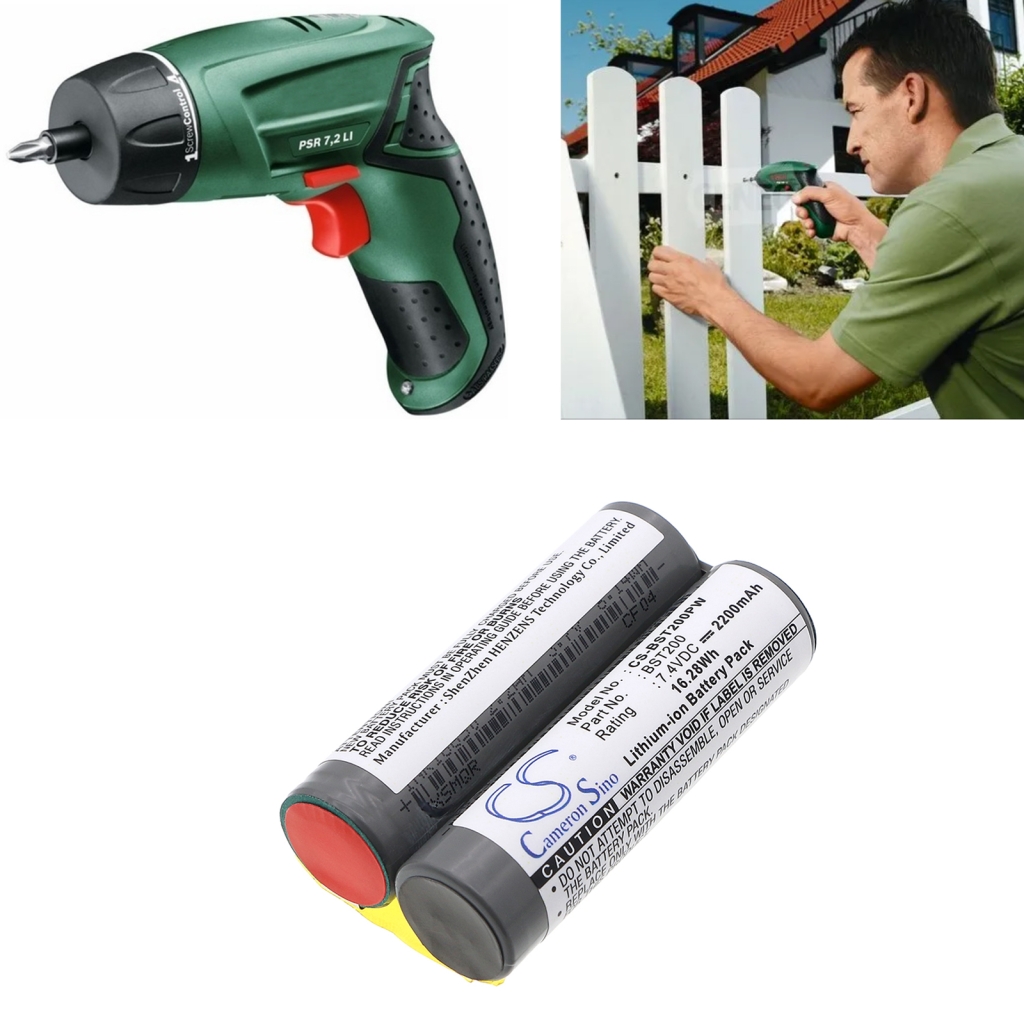 Compatible battery replacement for Einhell BST200