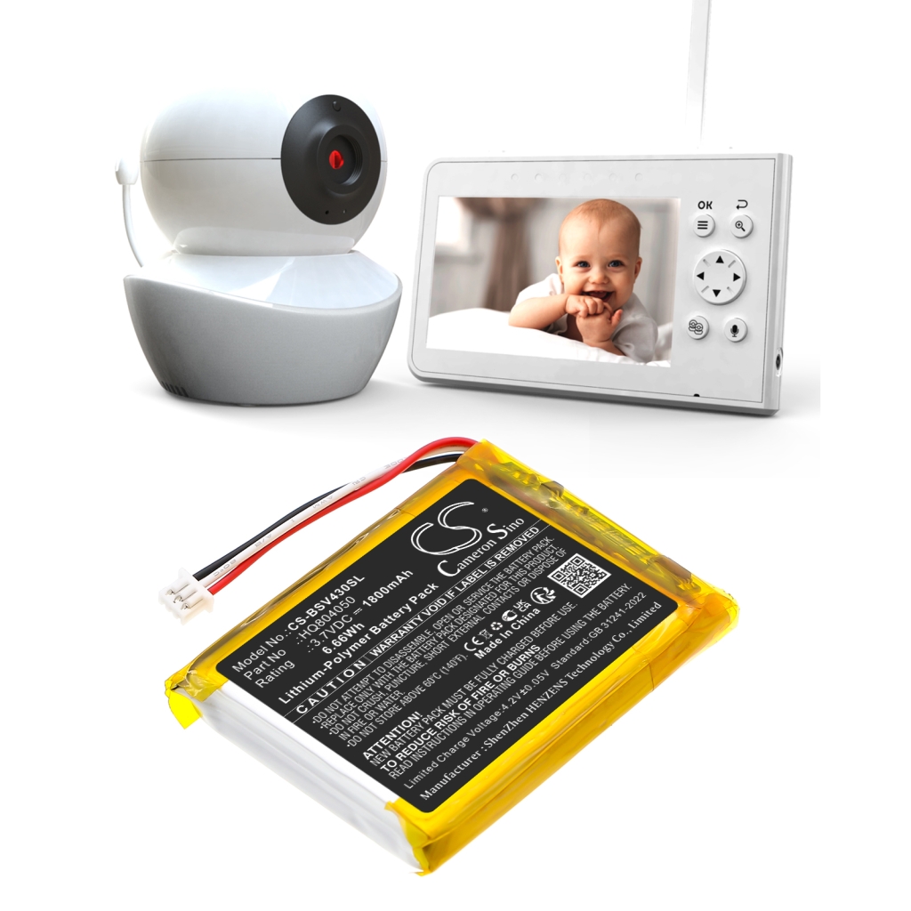 Baterie BabyPhone Babysense V43 Video Baby Monitor (CS-BSV430SL)