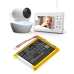 Baterie BabyPhone Babysense V43 Video Baby Monitor (CS-BSV430SL)