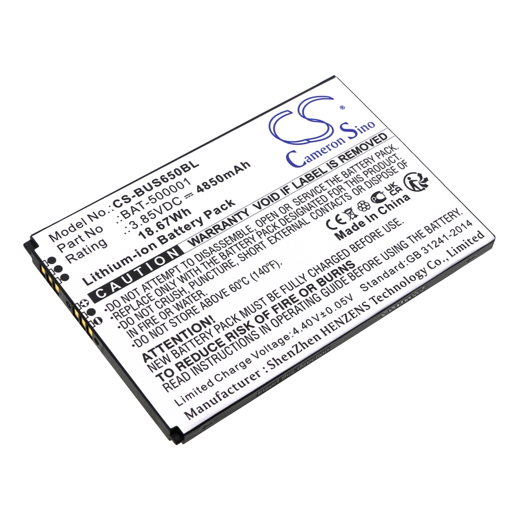 Baterii Baterie cod de bare, scanner CS-BUS650BL