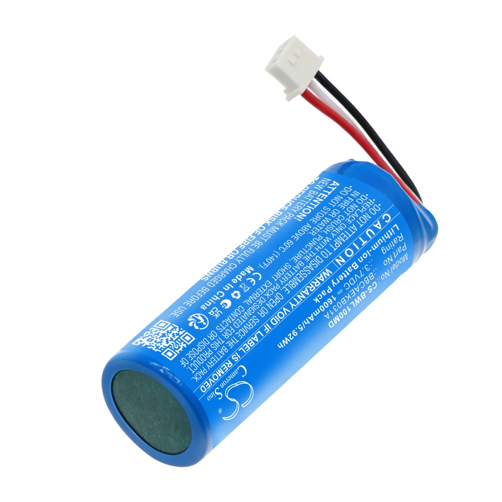 Cameron Sino CS-BWL100MD 3,7V 1600mAh cilindric Li-ion celulă cu alb JST conector