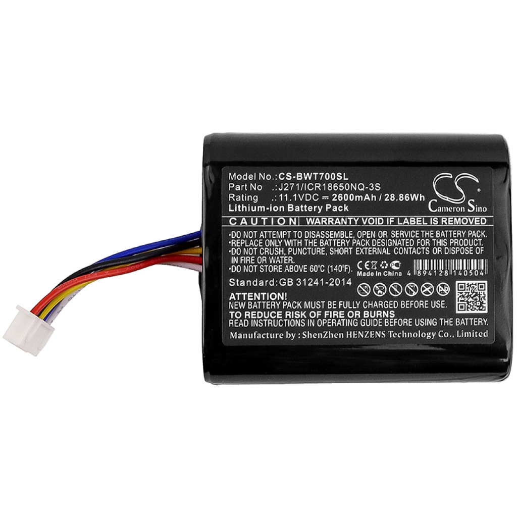 Înlocuire compatibilă pentru bateria Bowers 