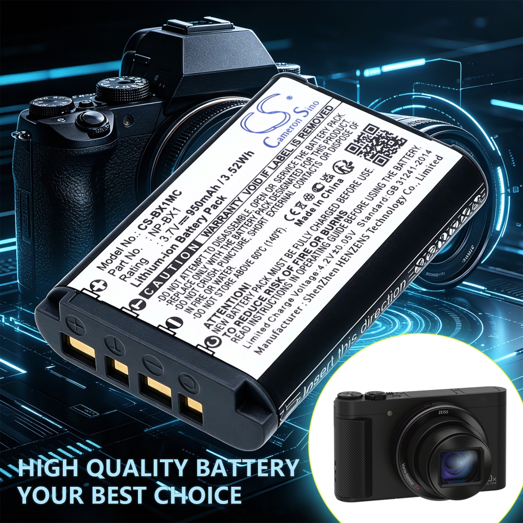 Battery compatible with Sony