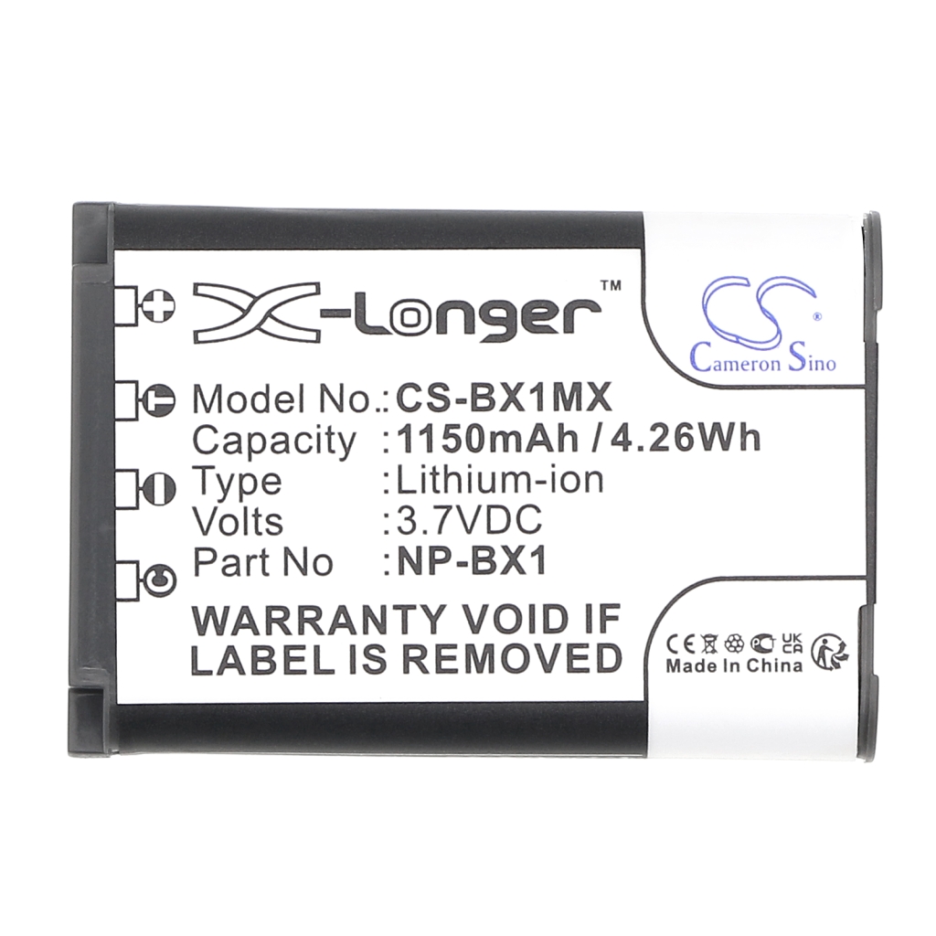 Înlocuire compatibilă pentru bateria Sony NP-BX1