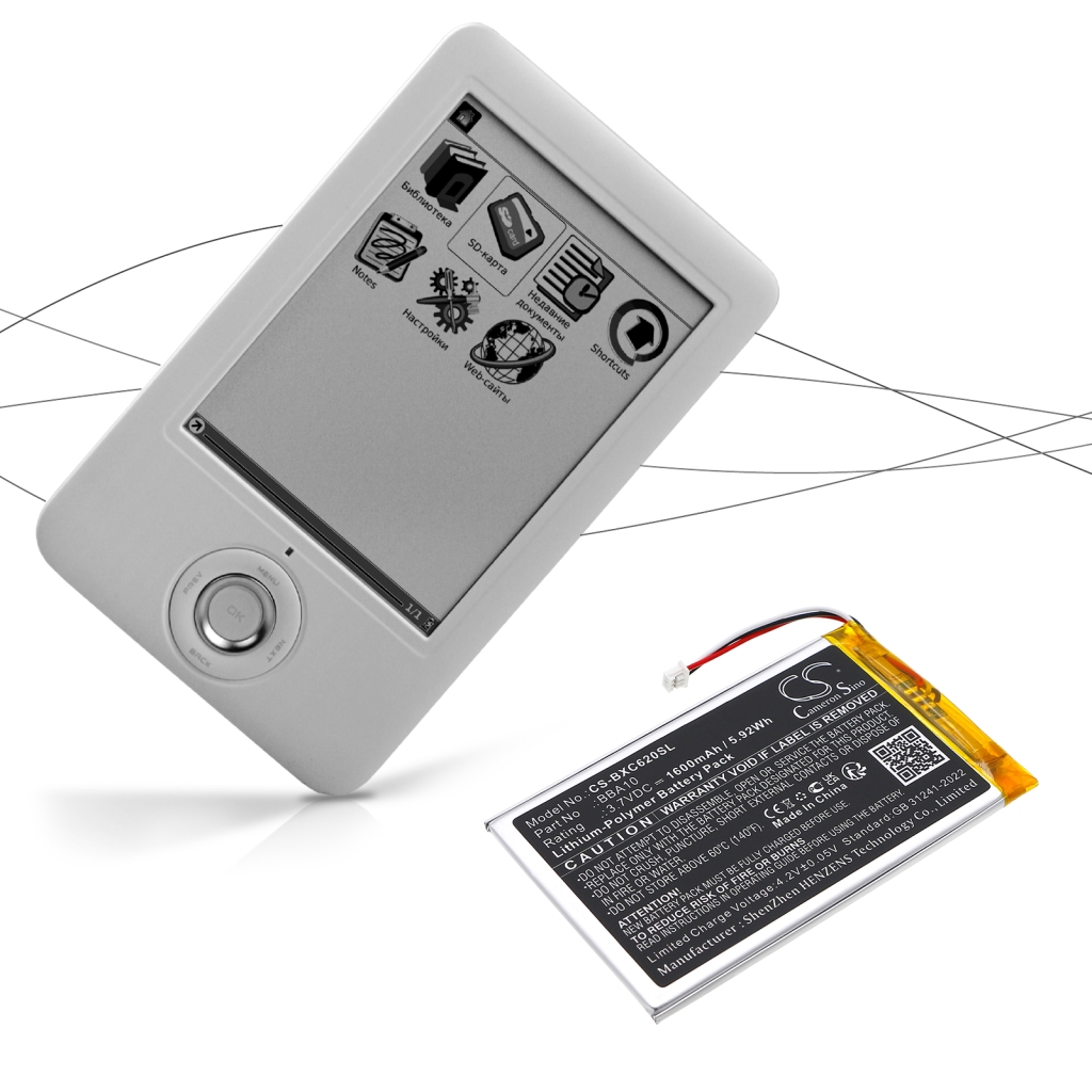 Baterie Ebook, eReader Onyx CS-BXC620SL