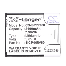 Înlocuire compatibilă pentru bateria VTech 1ICP4/50/60-210AR