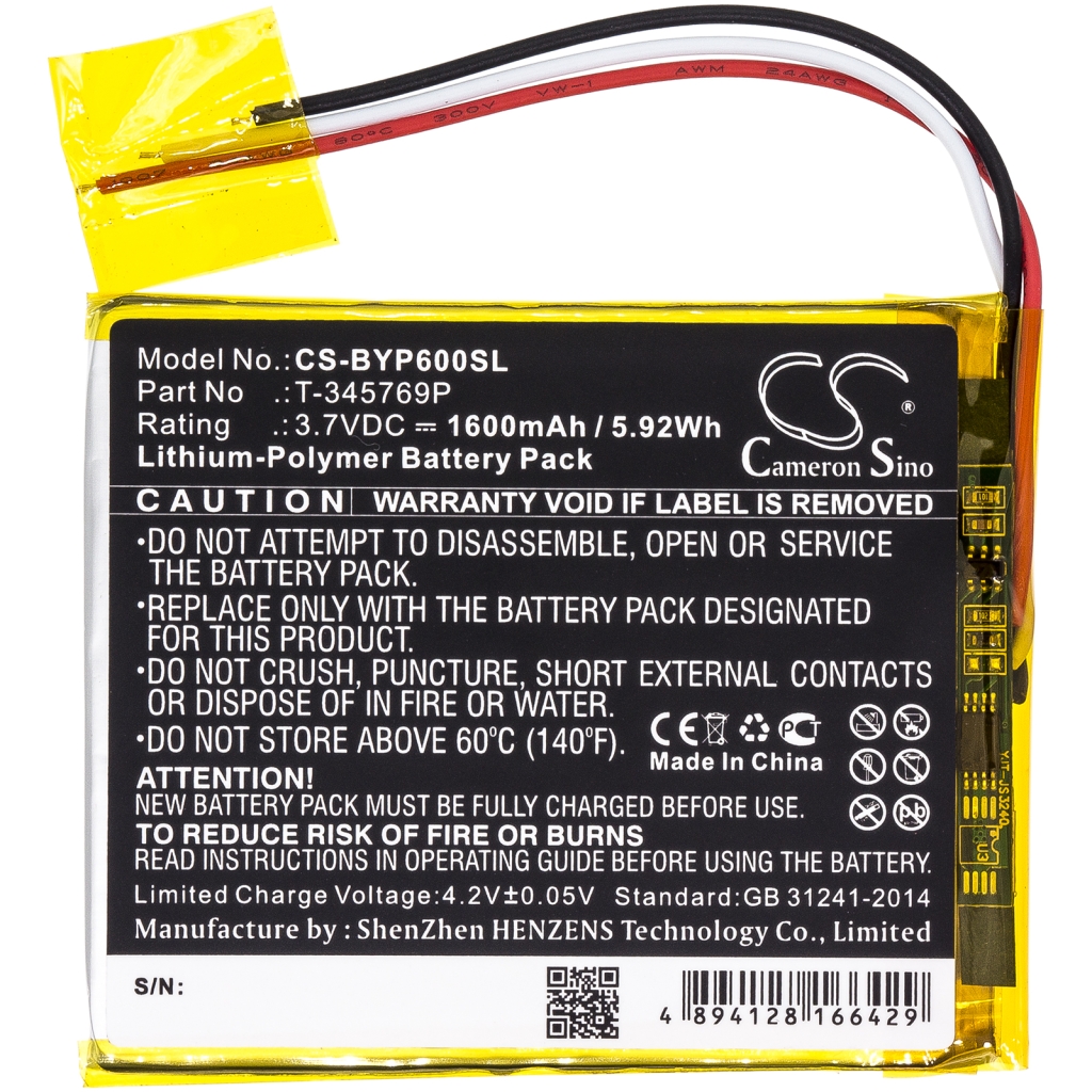 Înlocuire compatibilă pentru bateria Boyue T-345769P