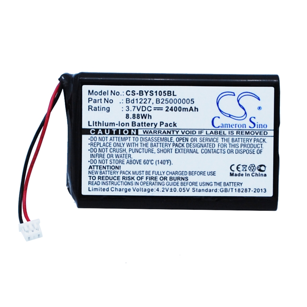 Batteries BarCode, Scanner Battery CS-BYS105BL