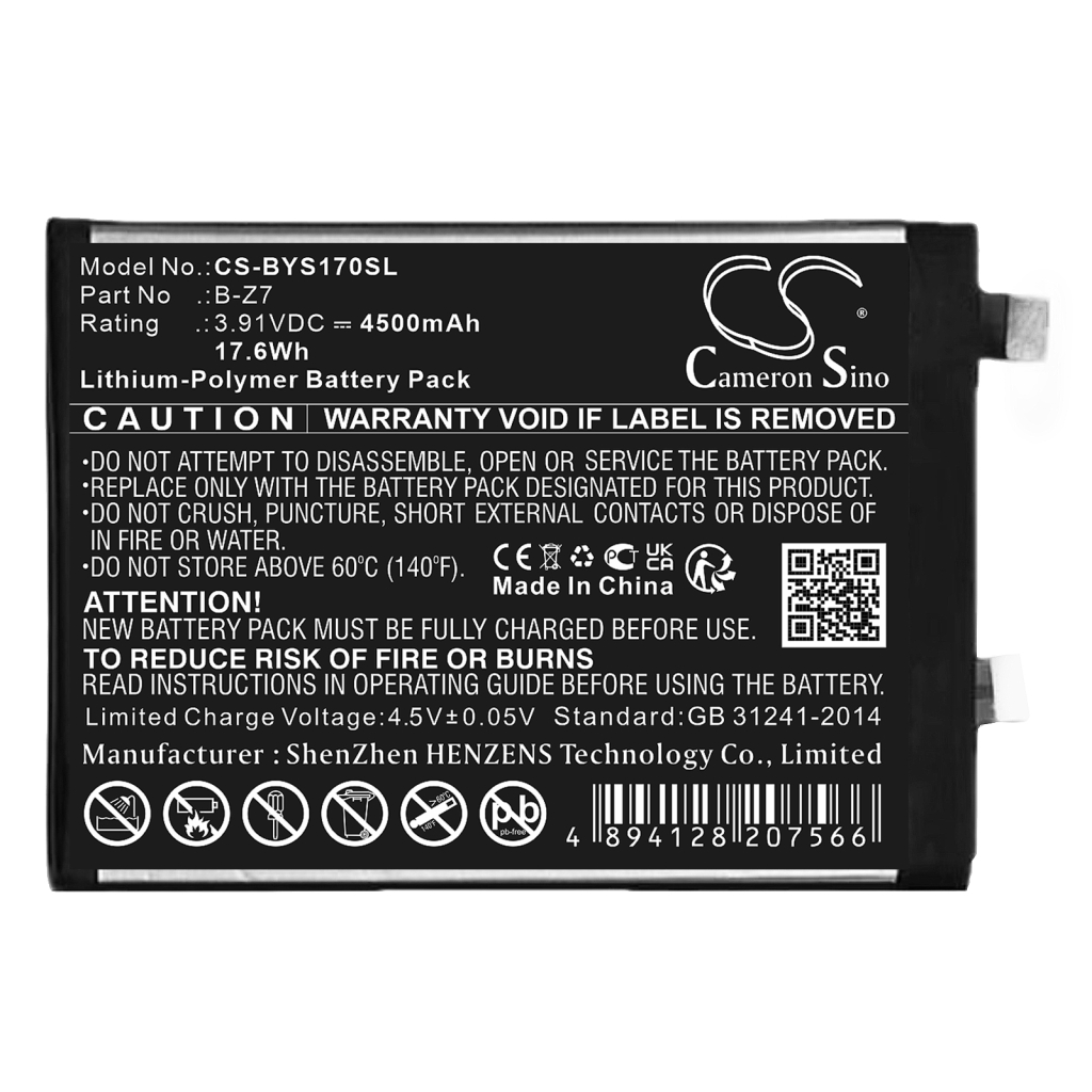 Înlocuire compatibilă pentru bateria Vivo B-Z7