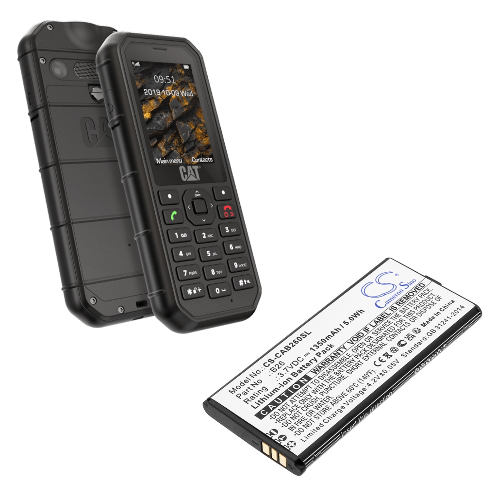 Baterie telefon mobil CAT B26 (CS-CAB260SL)