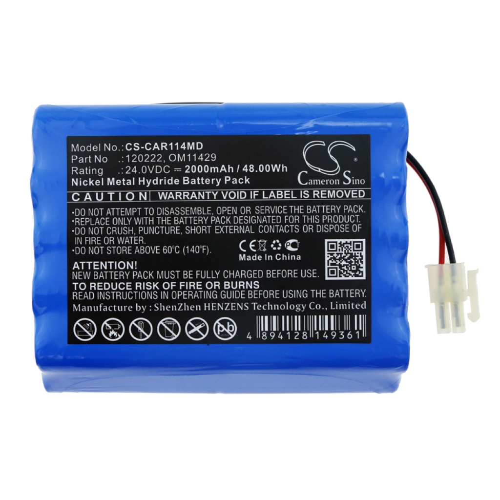 Baterie medicală Cardioline CS-CAR114MD