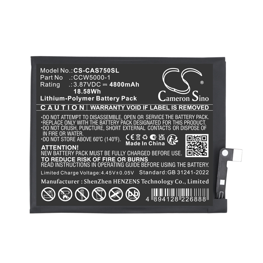 Baterie compatibil cu CAT Caterpillar CS-CAS750SL