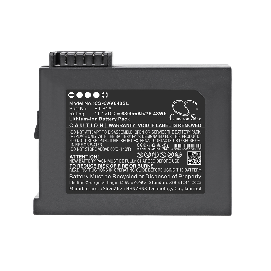 Baterie pentru CETC AV6481