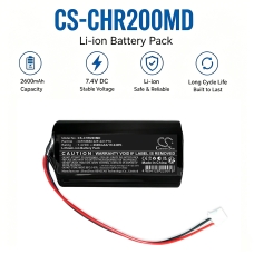 Compatible battery replacement for Charmcare ICR18650 22F-021PTC