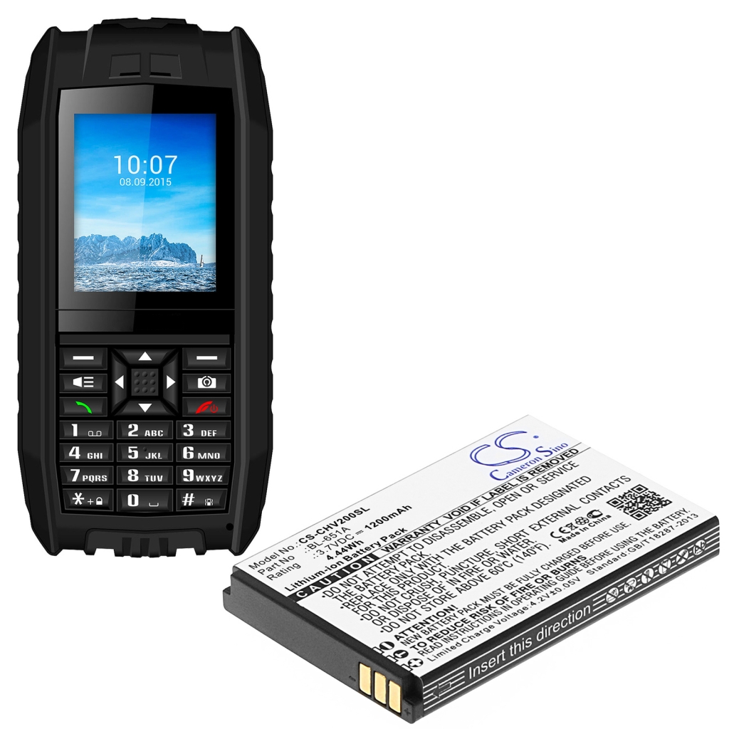 Înlocuire compatibilă pentru bateria Crosscall BL-651A