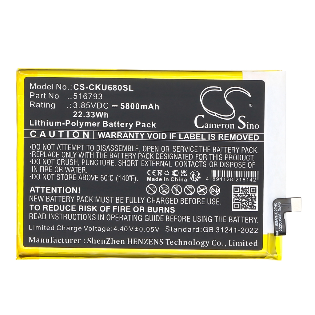 Mobile Phone Battery Cricket CS-CKU680SL