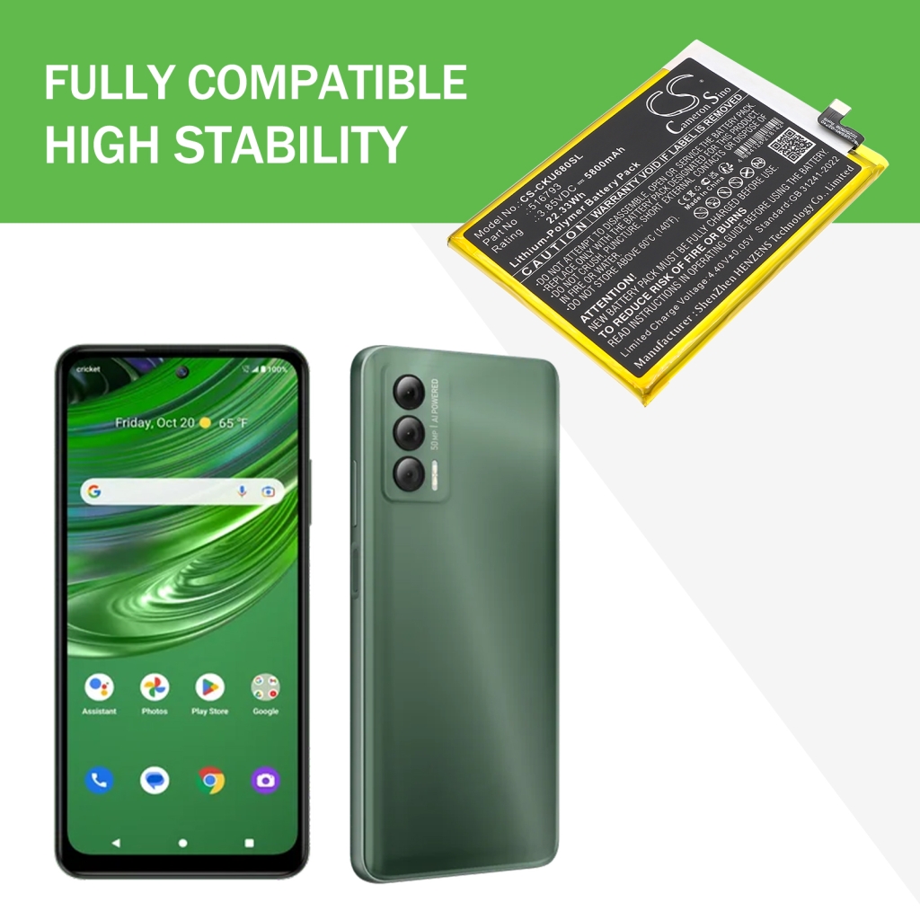 Mobile Phone Battery Cricket CS-CKU680SL