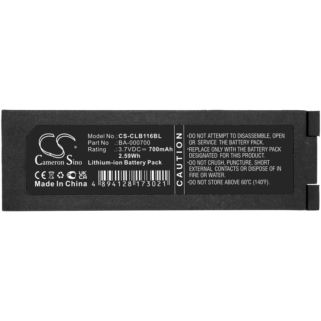 Baterie cod de bare, scanner Cipherlab CL1160 (CS-CLB116BL)