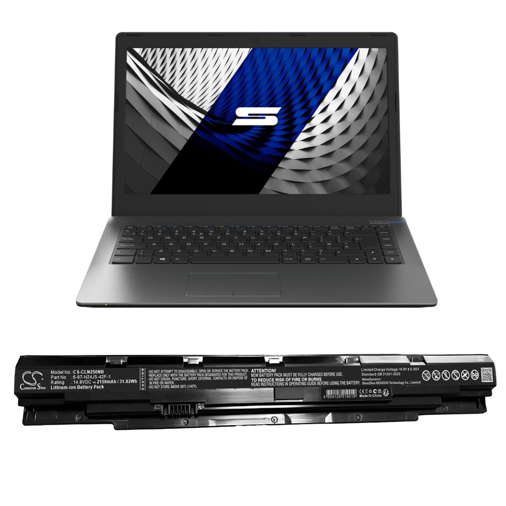 Notebook battery CLEVO CS-CLN250NB