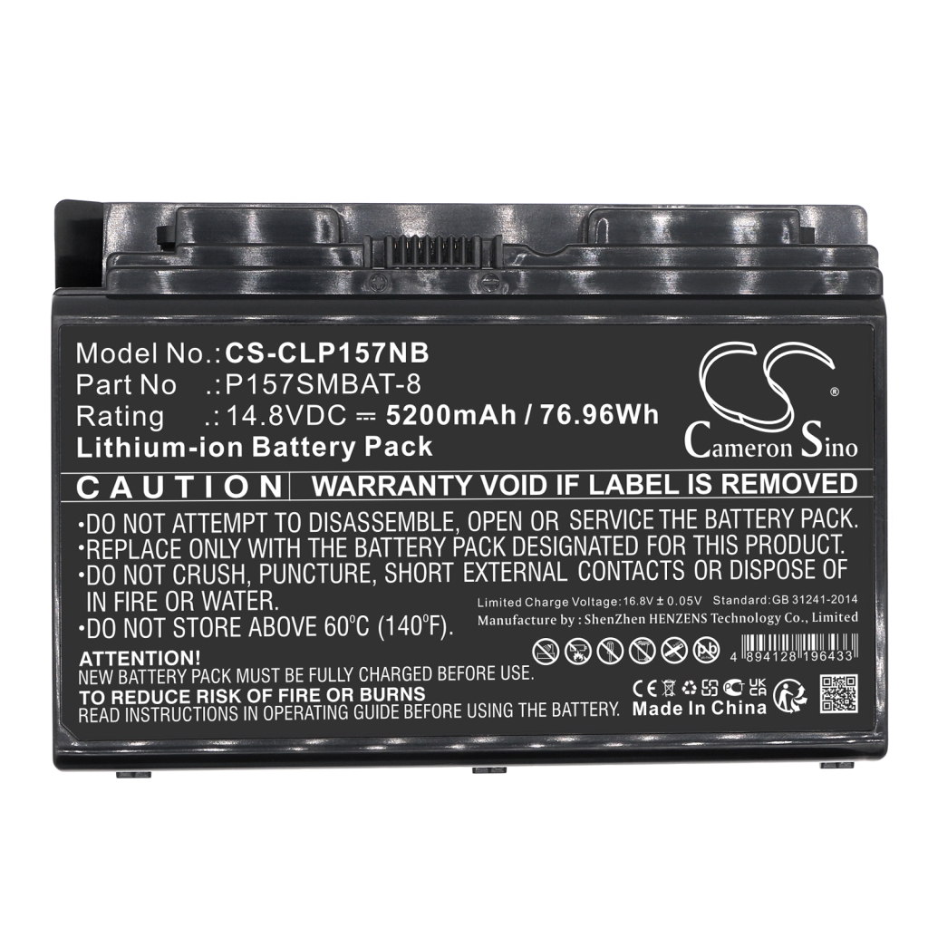 Baterii pentru laptop CLEVO CS-CLP157NB