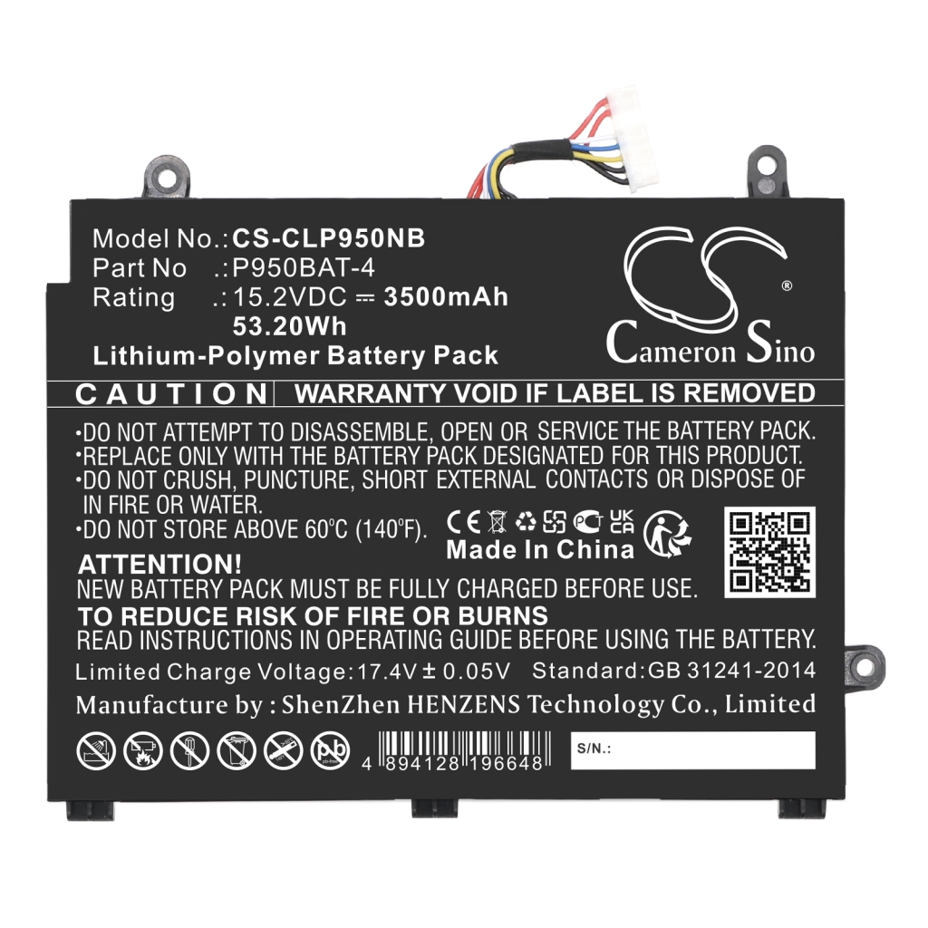 Baterii pentru laptop CLEVO Eurocom Q5 (CS-CLP950NB)