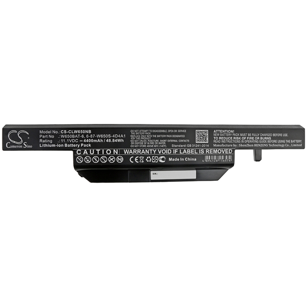 Baterii pentru laptop Schenker M505 (CS-CLW650NB)