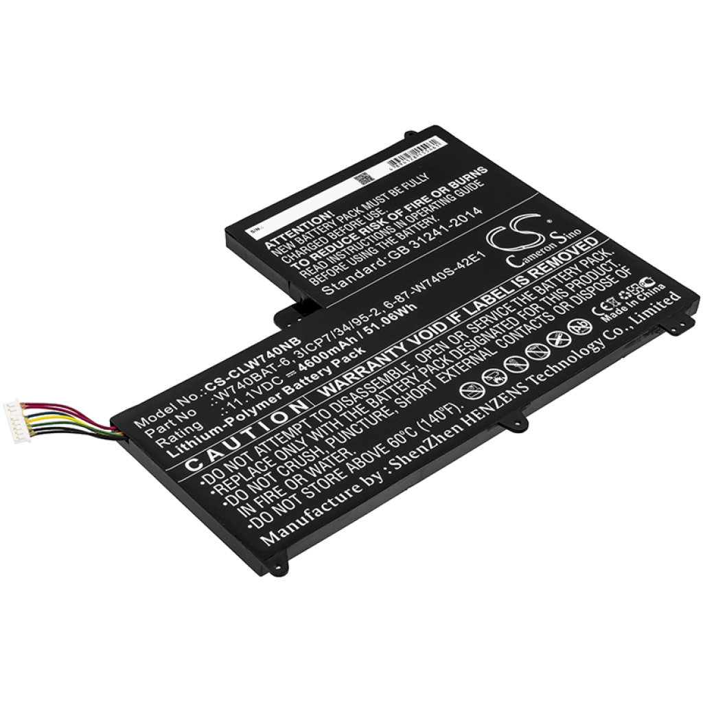 Baterii pentru laptop Terrans force X411 47VJ (CS-CLW740NB)
