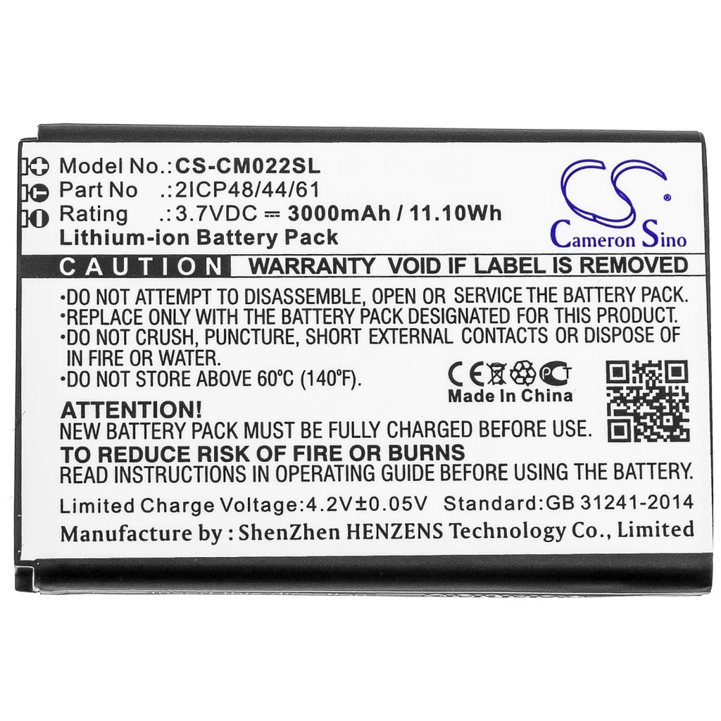 Pachete baterii personalizate CS-CM022SL