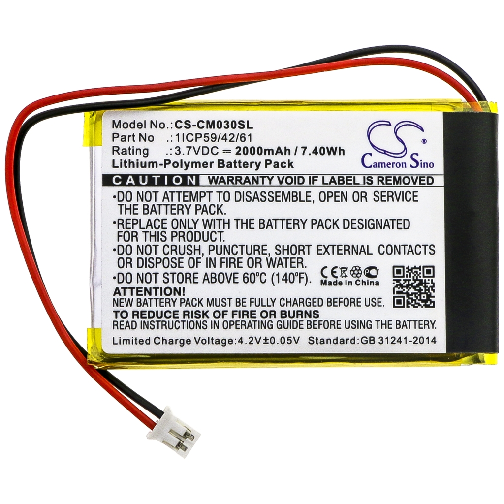 Pachete baterii personalizate CS-CM030SL