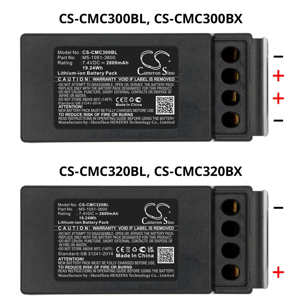 Înlocuire compatibilă pentru bateria Cavotec M5-1051-3600