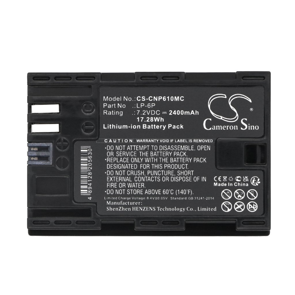 Înlocuire compatibilă pentru bateria Canon LP-6P