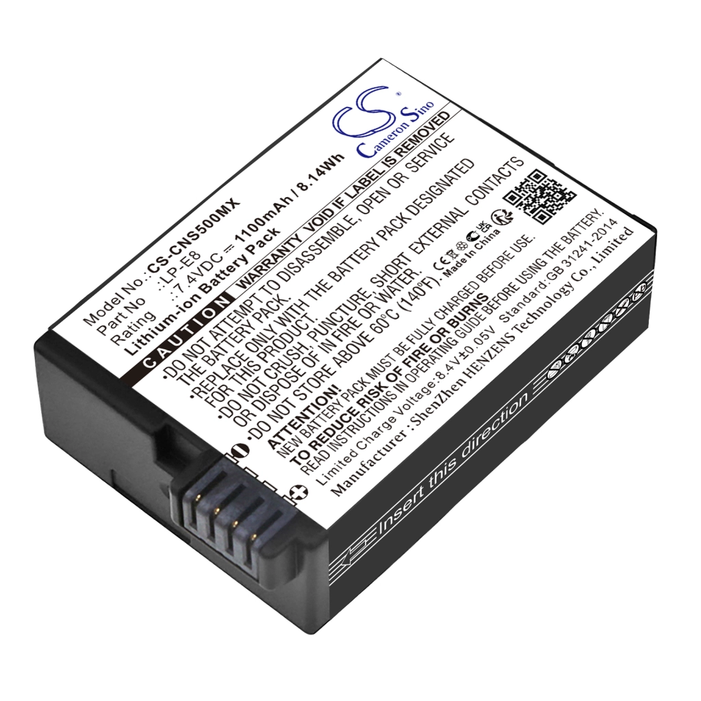 Camera Battery Canon EOS Rebel T3i