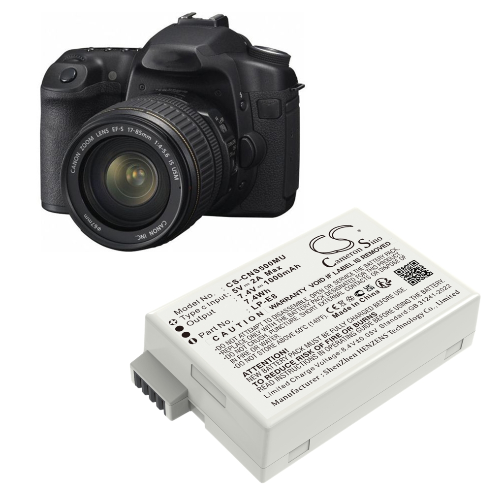 Înlocuire compatibilă pentru bateria Canon LP-E8