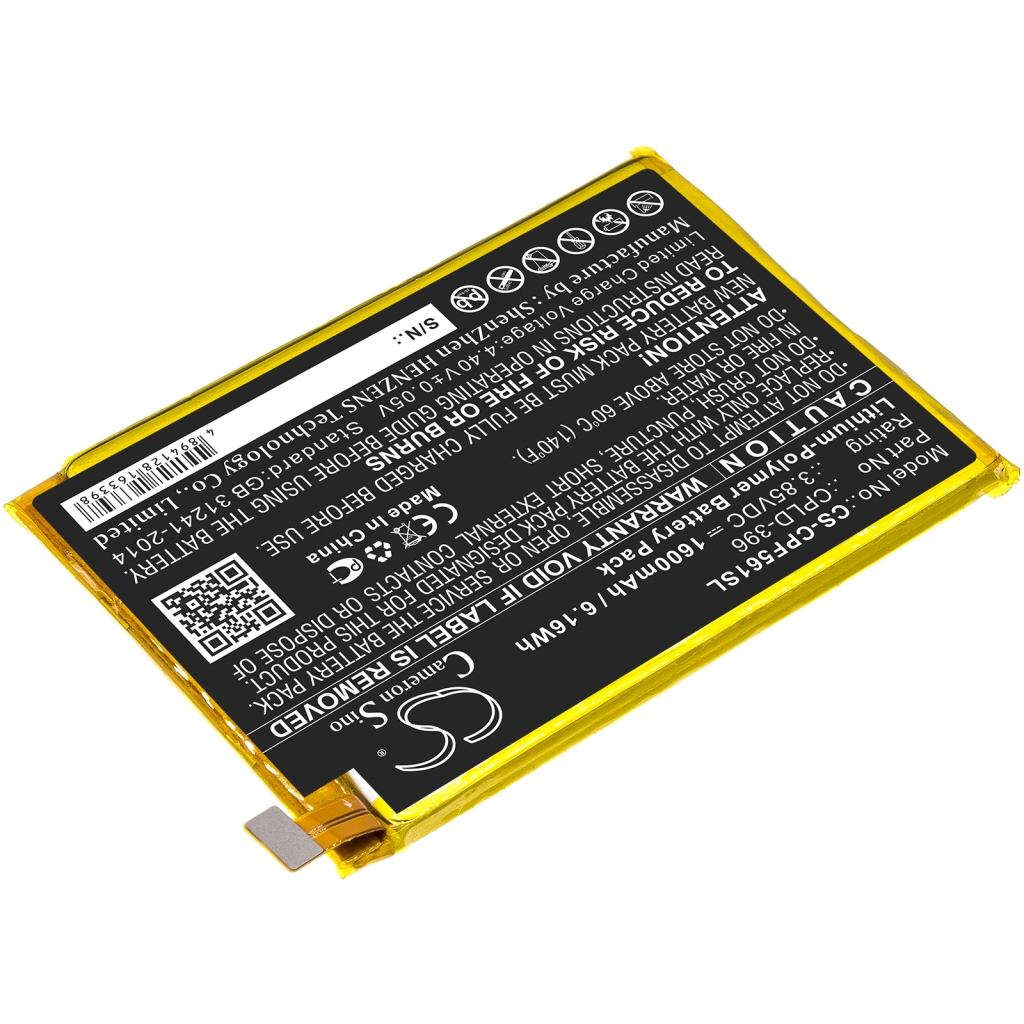 Înlocuire compatibilă pentru bateria Coolpad CPLD-396