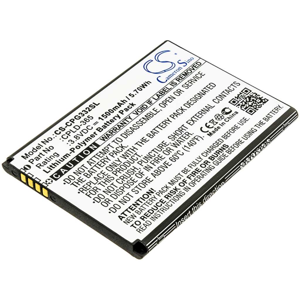 Înlocuire compatibilă pentru bateria T-Mobile CPLD-365