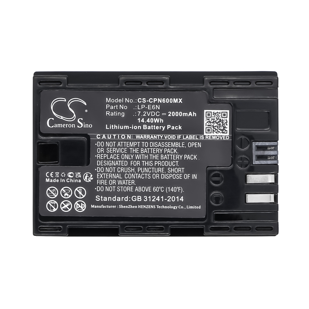 Battery Replaces LP-E6N