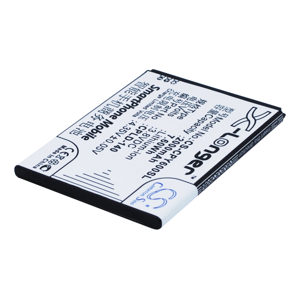 Baterie Cameron Sino CS-CPY600SL, etichetă spate 2000mAh 3,8V
