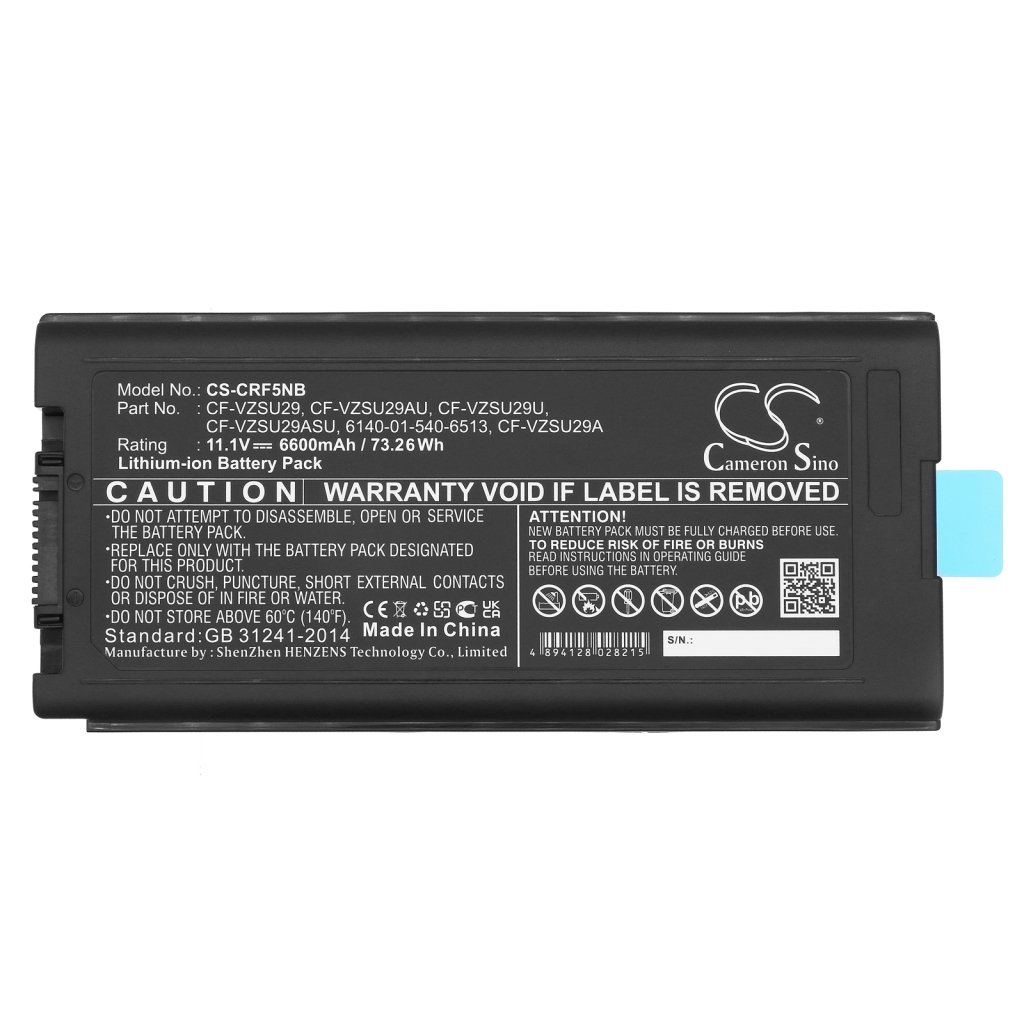 Baterii pentru laptop Panasonic ToughBook CF-29JC9AXS (CS-CRF5NB)