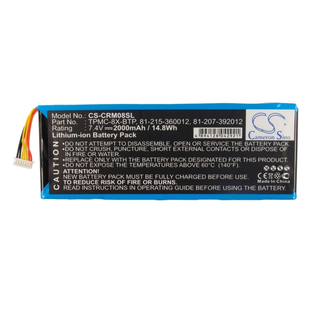Baterie telecomandă Crestron TPMC-8X (CS-CRM08SL)