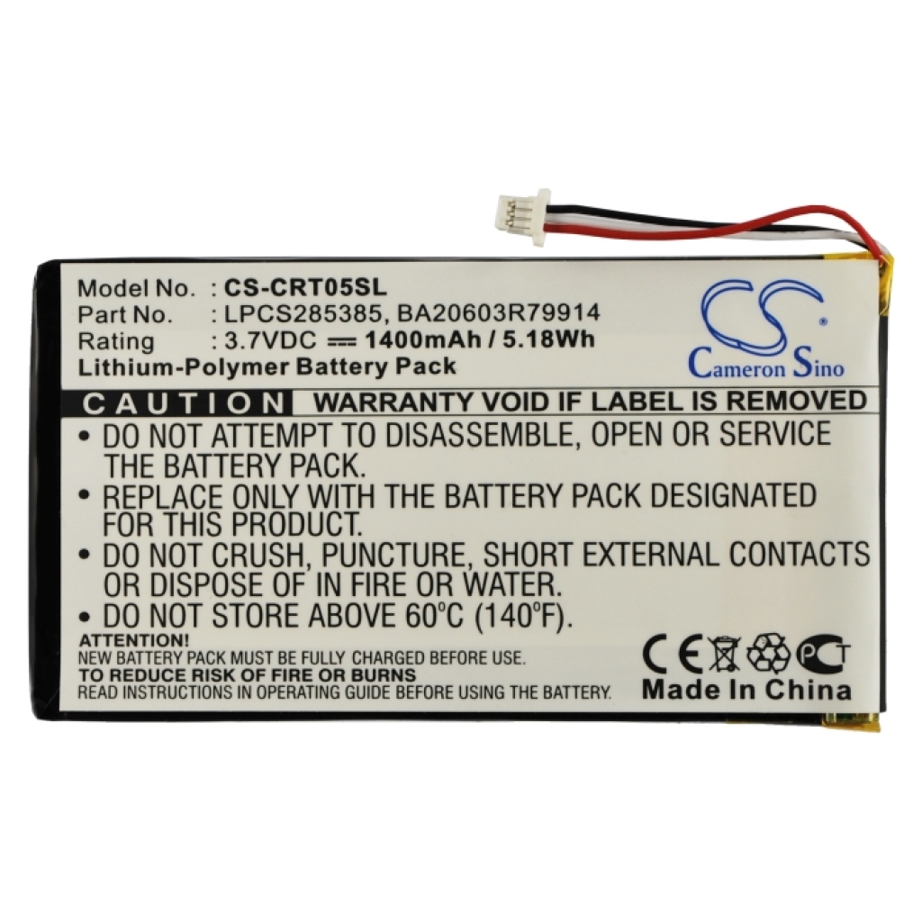 Baterii Baterie MP3, MP4, PMP CS-CRT05SL